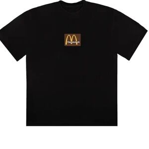 Cactus Jack by Travis Scott Black McDonald’s Tee